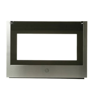 GE Range /Oven Outer Door (Stainless) - WS01L18355, Replaces: WB56X35471