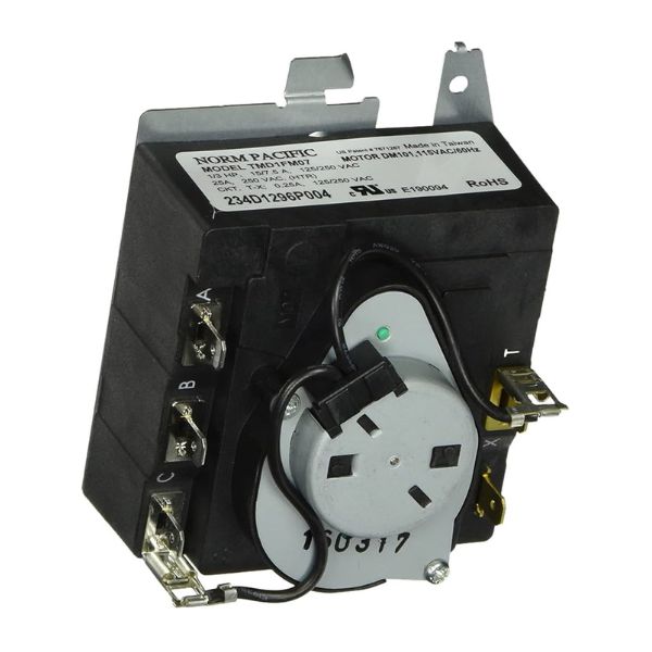 GE Dryer Dryer Timer - WW02F00565, Replaces: WE04X24549