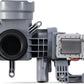 Whirlpool Washer Drain Pump & Filter OEM - W10605427, Replaces: W10425238