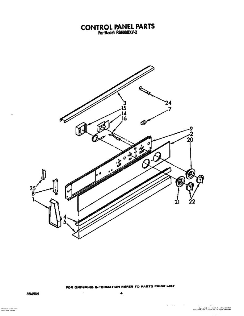 Whirlpool Dryer Terminal & Insulator Kit - Y304596, Replaces: 3-1122