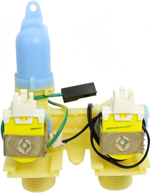 Électrovanne d'arrivée d'eau double pour lave-linge Fisher & Paykel - 421177P, remplace la référence : 420753P