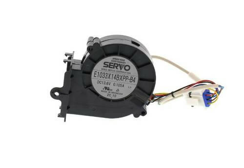 GE Refrigerator Fan Motor Assembly, With Sensor - WG03F01820 OEM PARTS WORLD