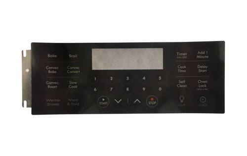 Frigidaire Range Control Board Overlay - 316655001