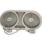 G.E Range Radiant Surface Bridge Element/Burner - WB30T10141 REPLACES: WG02F02283 1474225 AP4363263 PS2339868 EAP2339868 INVERTEC