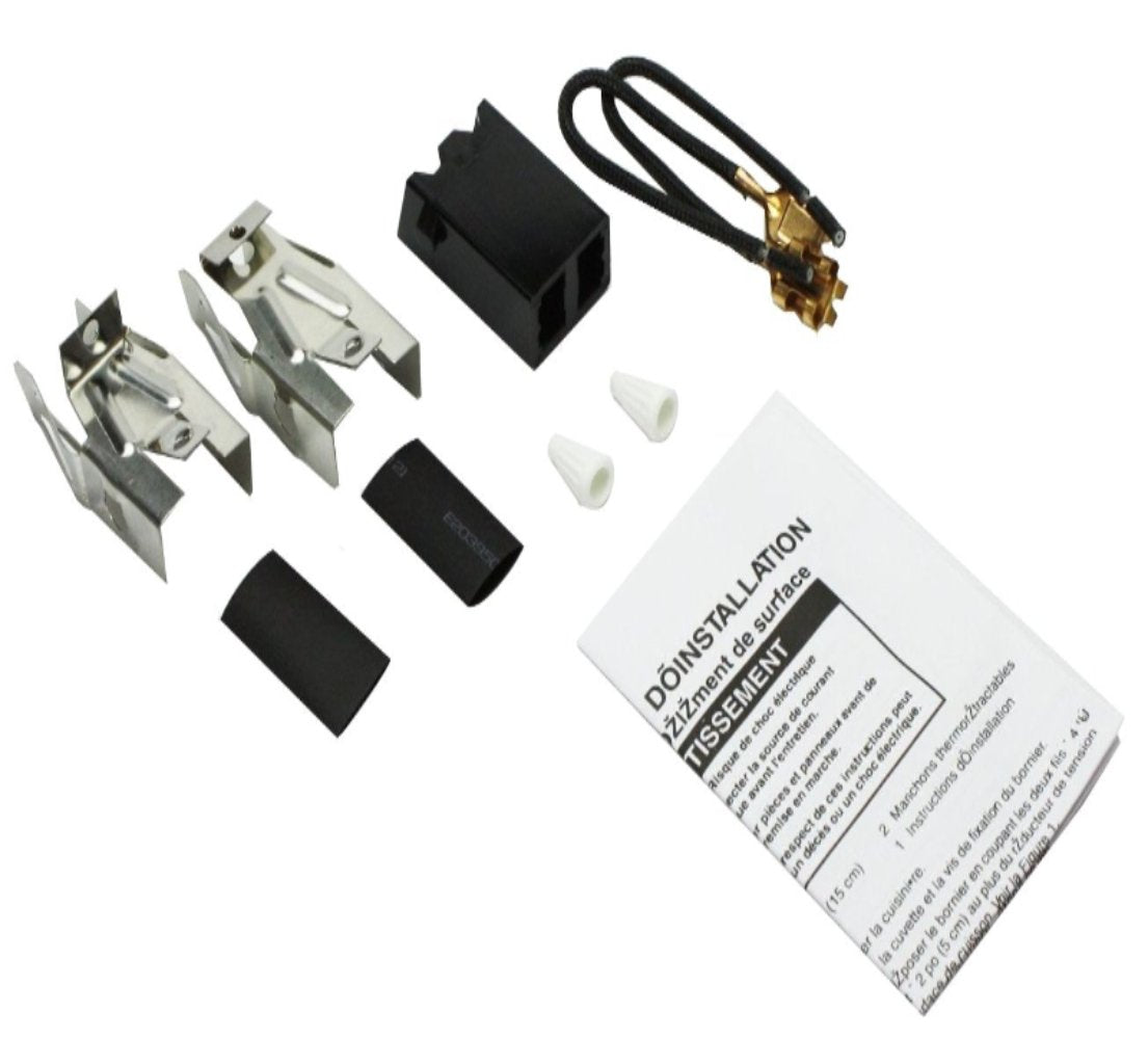 Whirlpool Range Surface Element Receptacle Kit OEM -330031, Replaces: W10116799 W10116803 W10841094 WB17K5017 WB17X0210 WB17X0216 WB17X0217 WB17X10015 WB17X10017 WB17X10018 PARTS OF CANADA LTD