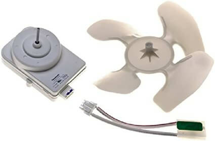 Whirlpool Refrigerator Condenser Fan Motor Kit, 4.1W/115V - W10124096, Replaces: 1378525 2188538 2188727 2188728 2188729 2188732 2188891 2206005 OEM PARTS WORLD