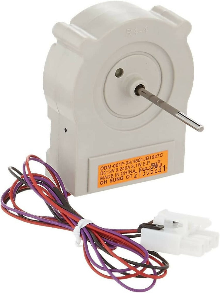 Evaporator Fan Motor - 4681JB1027C, Replaces: PD00001775 4681JB1027V 4681JK1004E EAU60694512 OEM PARTS WORLD