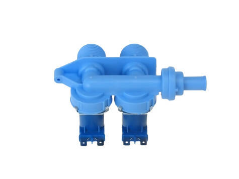 GE Washer Water Inlet Valve - WG04F01378, Replaces: ADAPTE AH9863243 B01N15IM5Z EA9863243 EAP9863243 PS1019151 PS9863243 WH13X10023 OEM PARTS WORLD