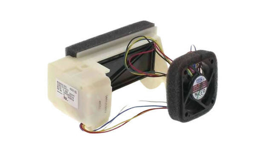 GE Refrigerator Damper Fan Assembly - WG03F05123, Replaces: WG03F01815 OEM PARTS WORLD