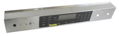 Whirlpool Range Control Panel, Stainless - WP5760M373-60, Replaces: 1543932 5760M37360 5760M373-60 74011523 7721P549-60 AH11742974 AH2357889 OEM PARTS WORLD