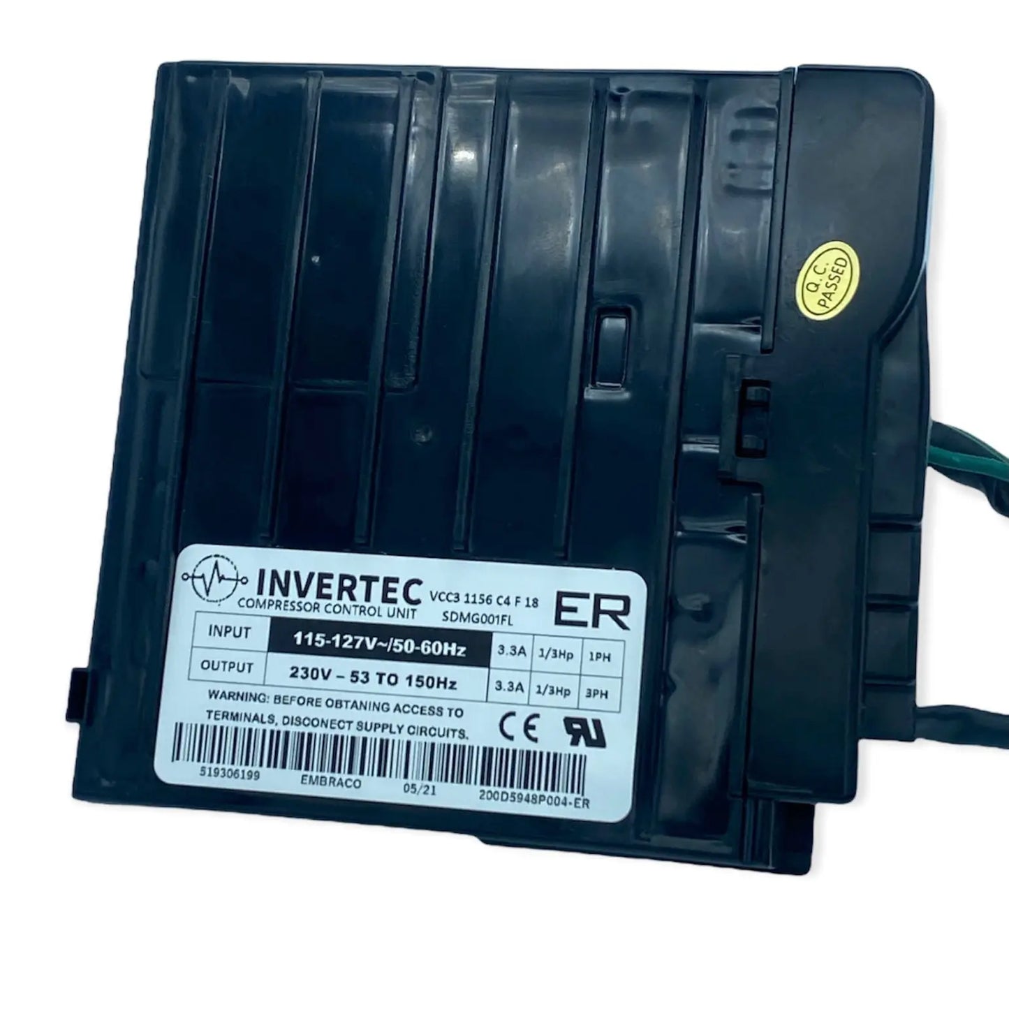 G.E /Haier Refrigerator Inverter Board Kit - 200D5948P004-115V,  REPLACES: 200D5948P003  519306199 INVERTEC