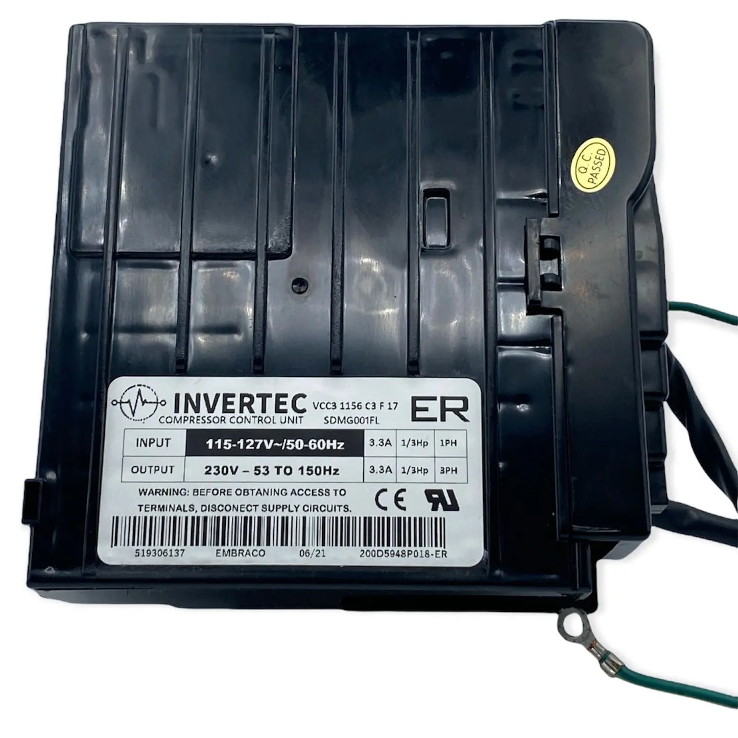 G.E /Haier Refrigerator Inverter Board Kit - 200D5948P018-115V,  REPLACES: 200D5948P017  519306137 INVERTEC
