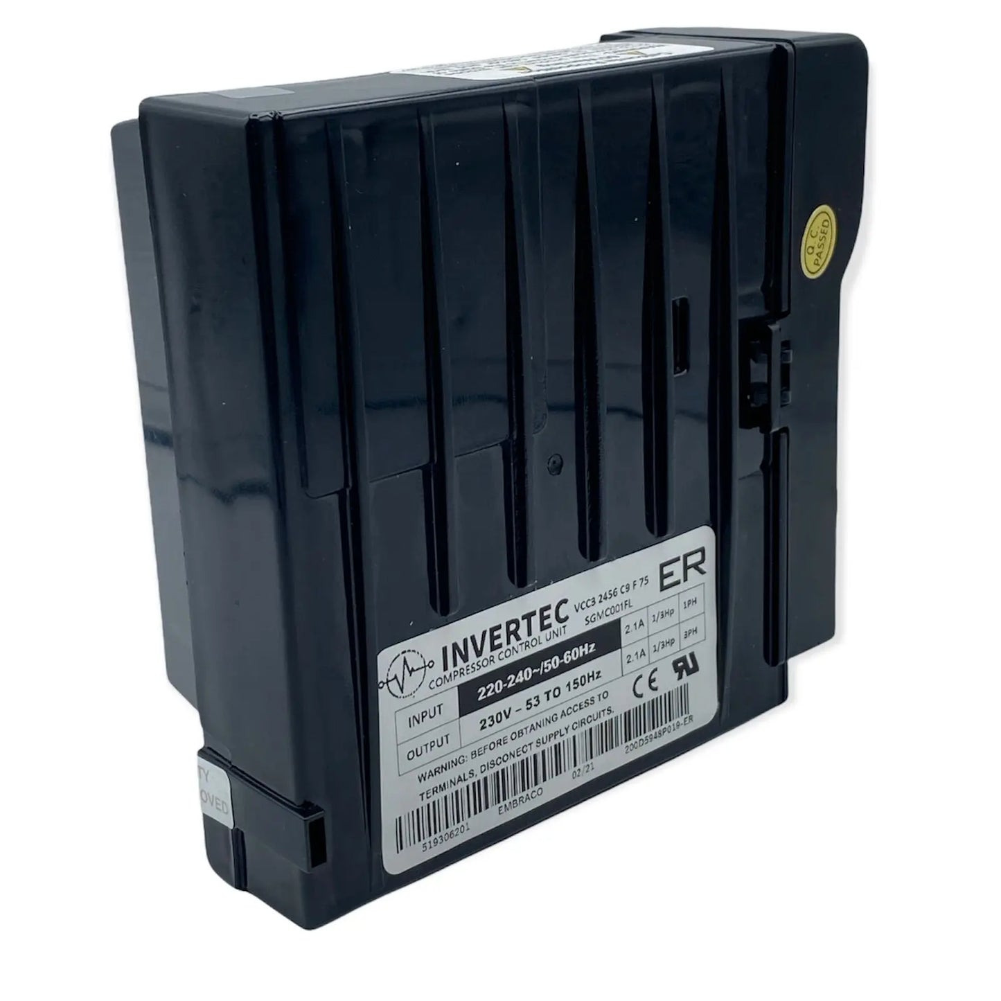 G.E /Haier Refrigerator Inverter Board Kit - 200D5948P019-220V,  REPLACES: 200D5948P020  519306201 INVERTEC