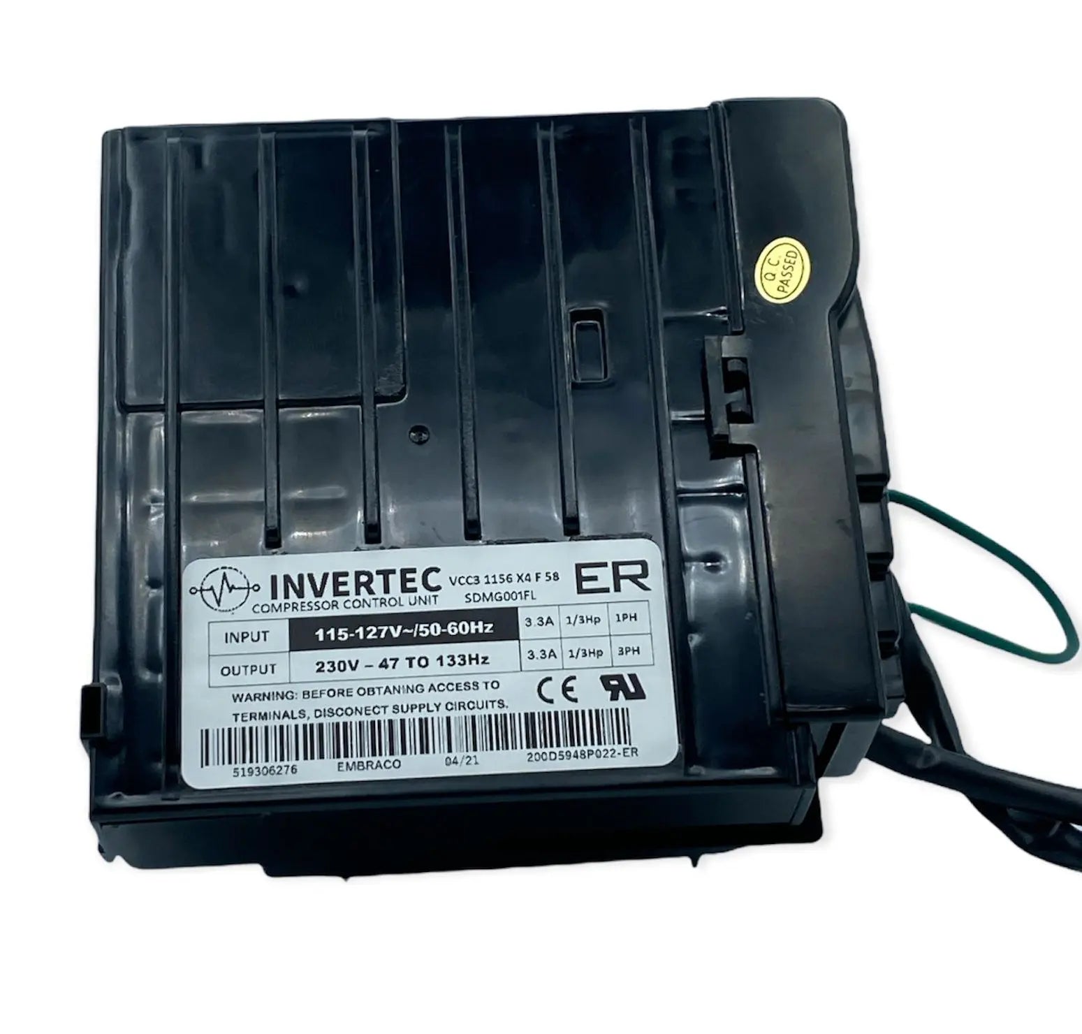 G.E /Haier Refrigerator Inverter Board Kit - 200D5948P022-115V,  REPLACES: 200D5948P021  519306276 INVERTEC