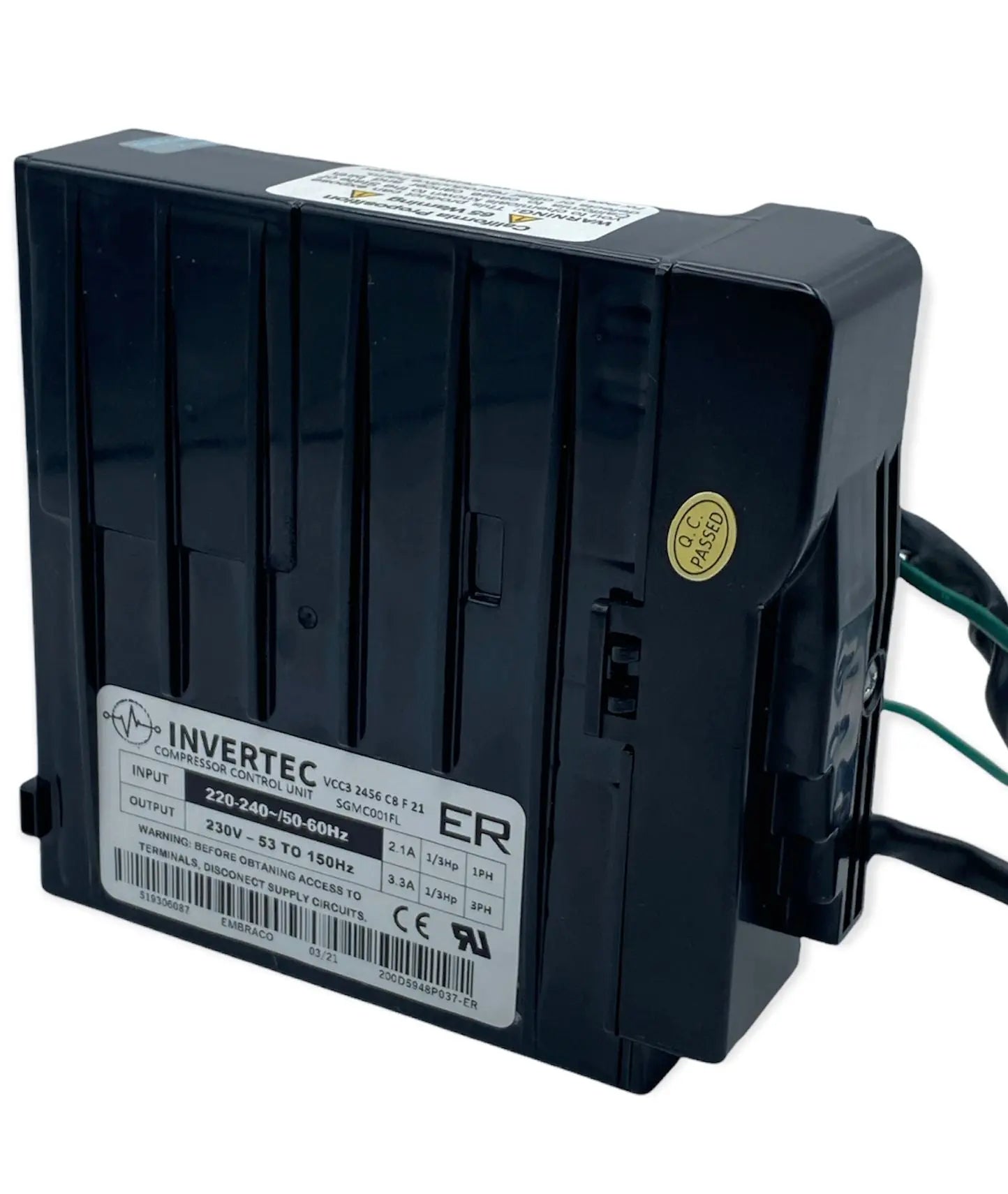 G.E /Haier Refrigerator Inverter Board Kit - 200D5948P037-220V,  REPLACES: 200D5948P038  519306087 INVERTEC