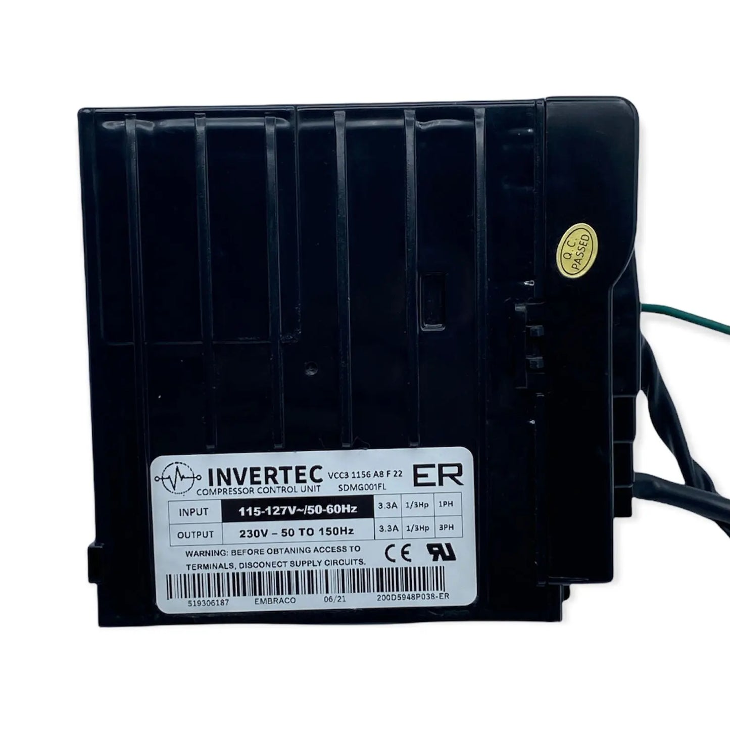 G.E /Haier Refrigerator Inverter Board Kit - 200D5948P038-115V,  REPLACES: 200D5948P037  519306187 INVERTEC