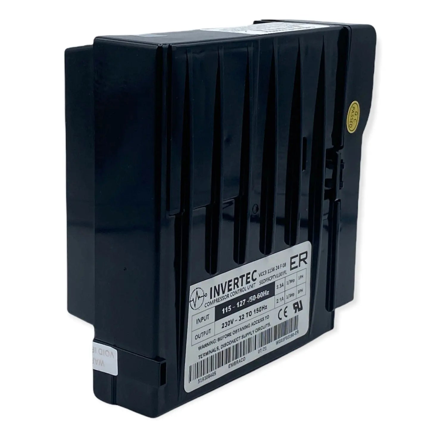 G.E Refrigerator /Freezer Inverter Board - WG03F03190,  REPLACES:   WR55X11160, 519306144,  WR55X32140 INVERTEC
