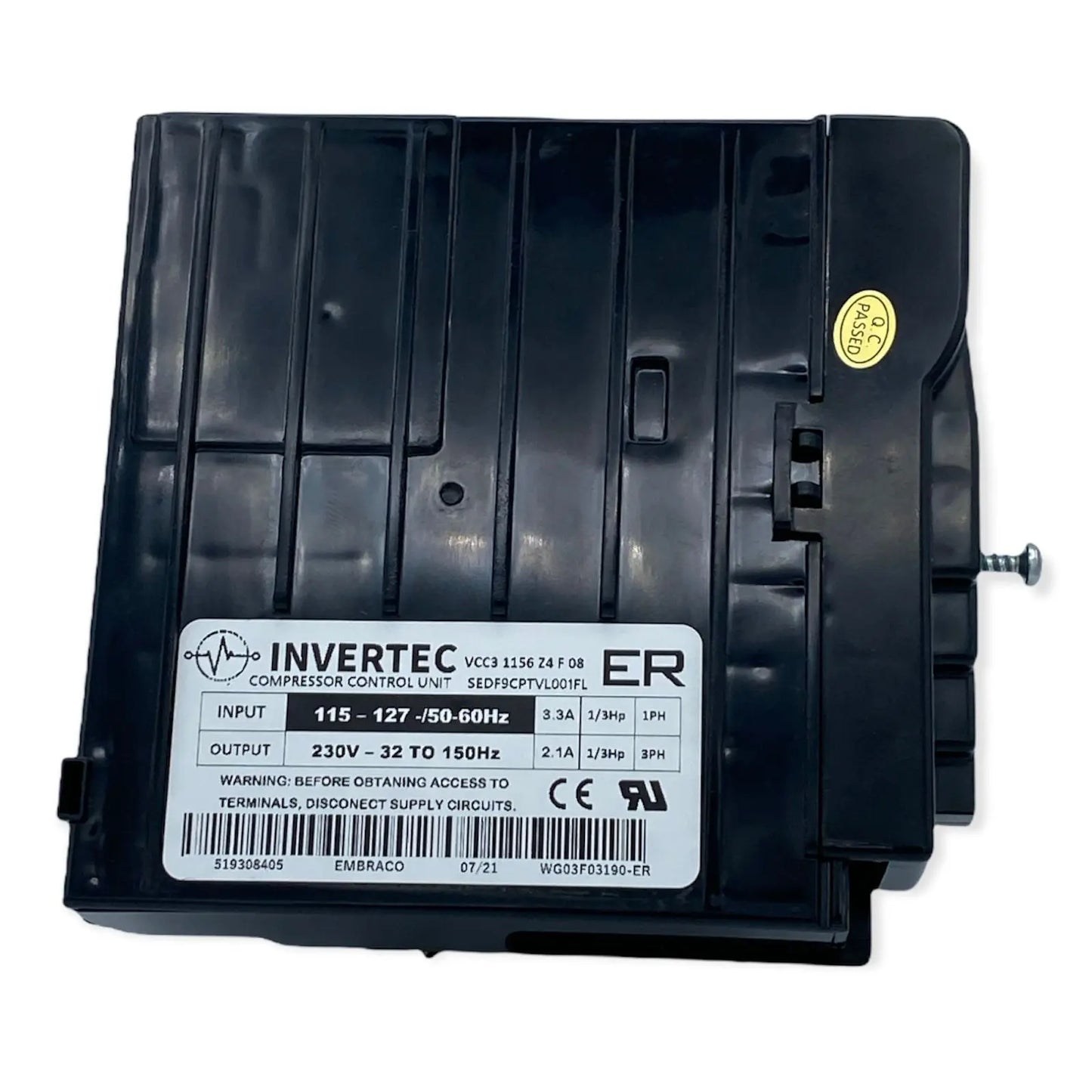 G.E Refrigerator /Freezer Inverter Board - WG03F03190,  REPLACES:   WR55X11160, 519306144,  WR55X32140 INVERTEC