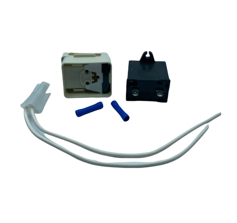 G.E Refrigerator Start Device Kit - WG03F00526 or WR07X10011, REPLACES: SWR7X190 WR02X9290 WR07X0190 WR07X0195 WR07X0259 WR2X9290 WR7X10011 WR7X190 WR7X195 WR7X259 INVERTEC