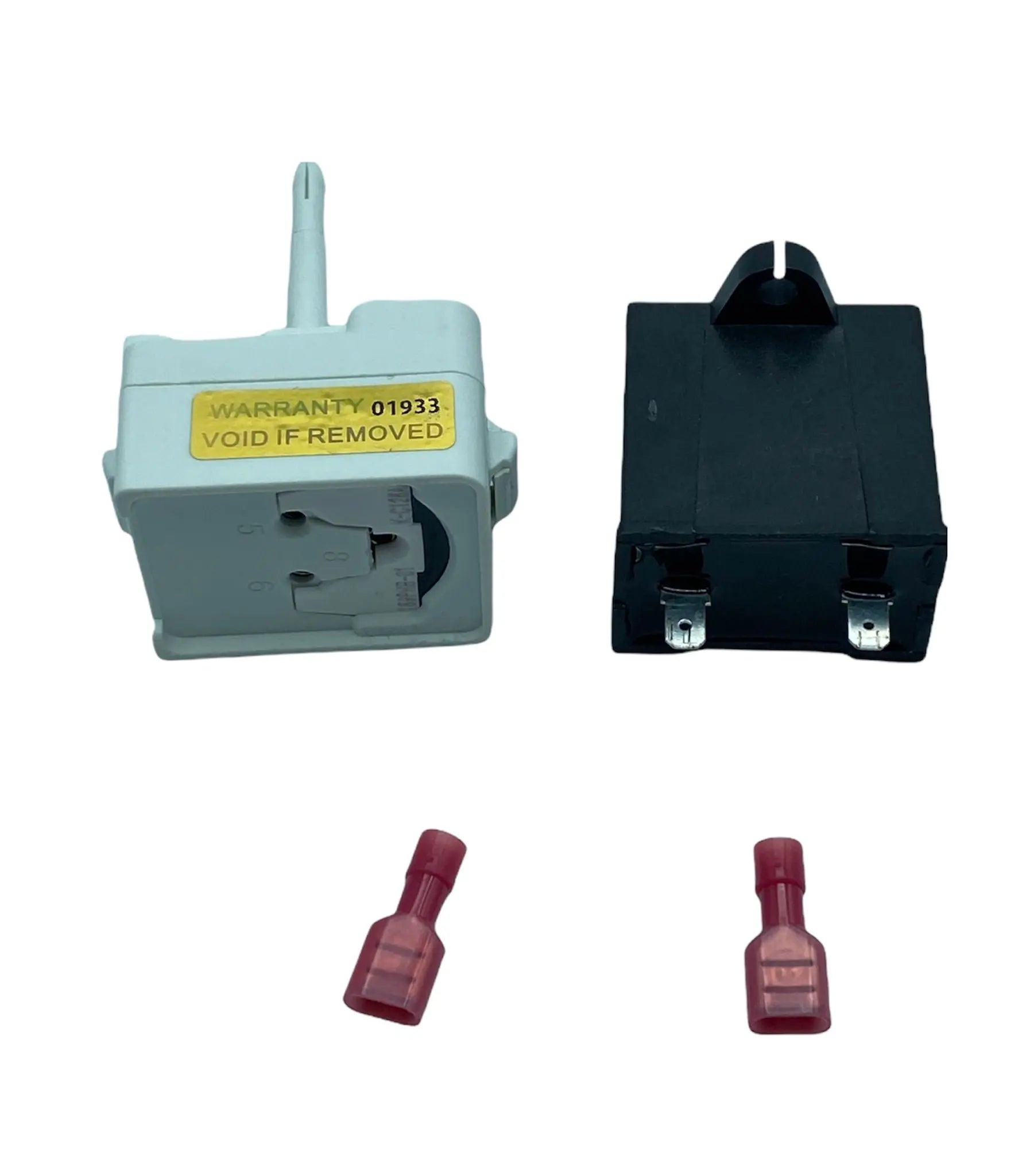 G.E Refrigerator Start Device Kit - WR01L03291 or WR09X10105 ,  REPLACES: WR08X10066  WR09X10081 1091666  EA963863  PS963863  AP3772846  PD00029698 INVERTEC