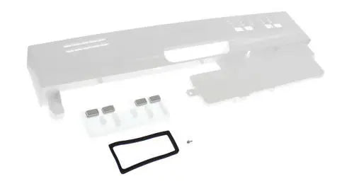GE Dishwasher Control Console, White - WG04F07797, Replaces: AH11763237 EA11763237 EAP11763237 PS11763237 OEM PARTS WORLD