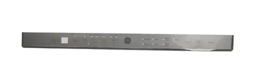 GE Dishwasher Decorative Control Panel, Stainless - WG04L06291, Replaces: OEM PARTS WORLD