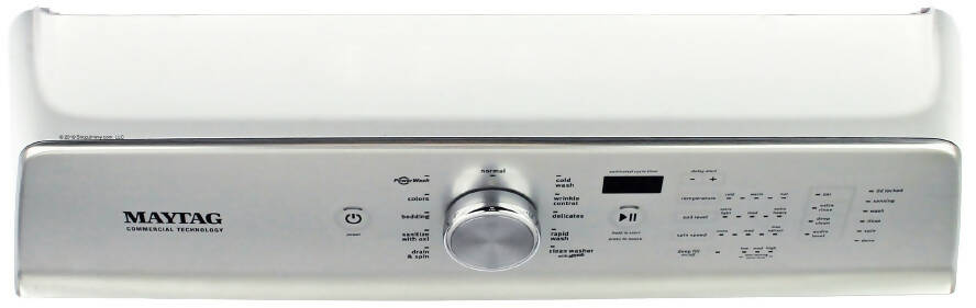 Whirlpool Washer Control Console, White - W11135391, Replaces: 4843200 AP6284472 EAP12347690 PS12347690 W11114670 OEM PARTS WORLD