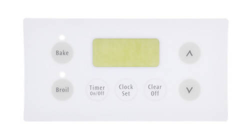 Frigidaire Range Oven Membrane Switch, White - 316220728, Replaces: 316220700 316220704 316220718 316220722 318324803 4582943 AP6248310 B00FKIEXB4 OEM PARTS WORLD