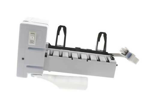 GE Refrigerator Ice Maker Assembly - WR01F04810, Replaces: WR01F04679 OEM PARTS WORLD