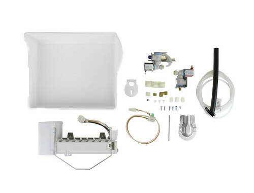 Whirlpool Refrigerator Ice Maker Assembly - 4396418, Replaces: 050946899831 1165801A 1165807A 1301601A 4344173 67001740 67001740A 940871 AH732516 OEM PARTS WORLD