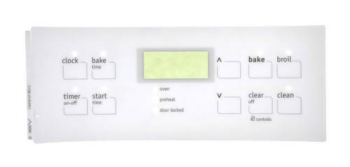 Frigidaire Range Oven Membrane Switch, White - 316419137, Replaces: 1613960 316352002 316419104 316419105 316419111 316419138 AH2581767 AP4527334 OEM PARTS WORLD