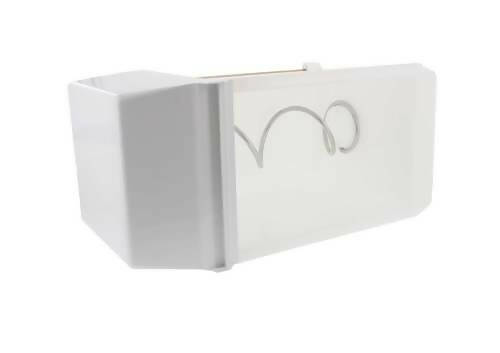 Whirlpool Refrigerator Ice Maker Ice Bucket - WPW10312301, Replaces: 1126248 1876376 2152708 2152735 2182097 2196012 2209765 2209779 AH11752584 OEM PARTS WORLD