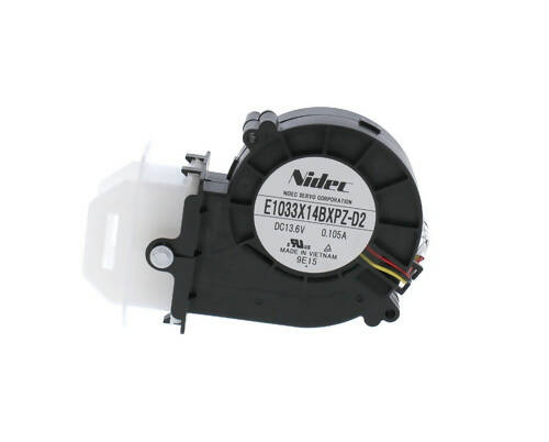 GE Refrigerator Evaporator Fan Motor Assembly - WR03F04437 OEM PARTS WORLD