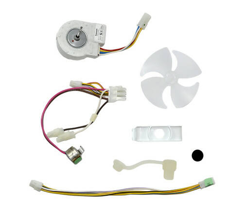 Whirlpool Refrigerator Evaporator Fan Motor Kit - 8201589, Replaces: 1018185 2208939 4389216 AH886396 AP3182981 EA886396 EAP886396 PS886396 OEM PARTS WORLD