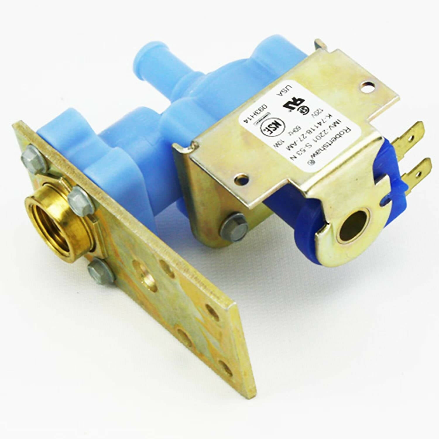 Robertshaw Commercial Ice Machine Water Inlet Valve - IMV-2201, Replaces: 12292201 662013220549 IMV2201 K-74118-27 S-53 OEM PARTS WORLD