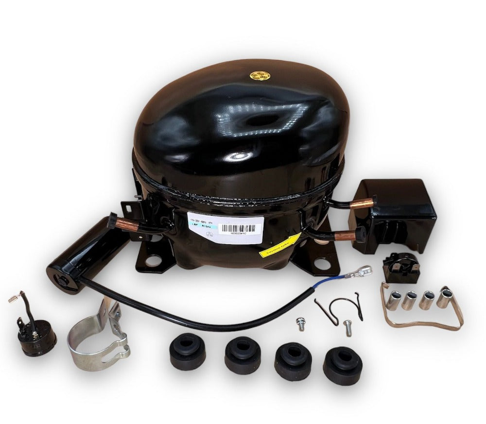 Universal Refrigerator Compressor Kit - Can replace most standard refrigerator compressors 1HP. INVERTEC