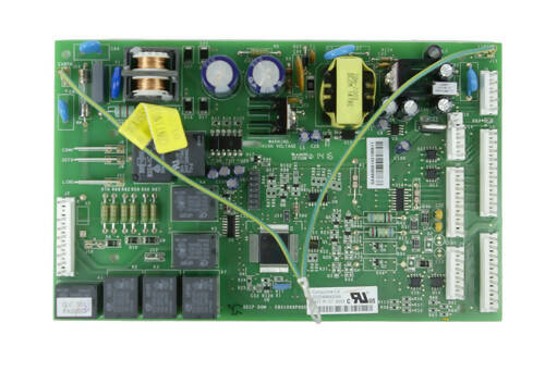 GE Refrigerator Main Control Board - WR01F00204, Replaces: 1550509 AH10055879 AH2371144 AP4481481 B01N38FWIH EA10055879 EA2371144 EAP10055879 OEM PARTS WORLD