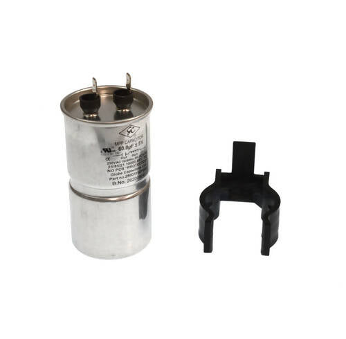 GE Washer Capacitor & Bracket Kit - WG04A04234, Replaces: WW01F01786 OEM PARTS WORLD