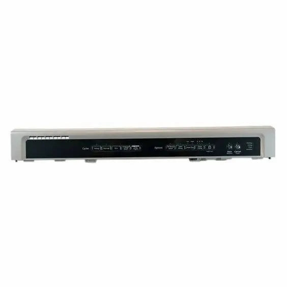 Whirlpool Dishwasher Control Panel, Stainless Black OEM - W10849486 Replaces W10629489