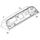 Whirlpool Washer User Control and Display Console OEM - W11569437, Replaces: W11127499 W11404471 W11447379 4974831 AP7175778 PS16660547 EAP16660547 PD00073461 PARTS OF CANADA LTD