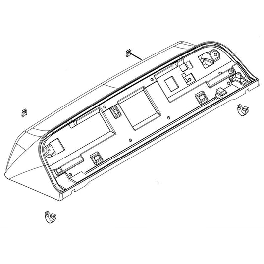 Whirlpool Washer User Control and Display Console OEM - W11569437, Replaces: W11127499 W11404471 W11447379 4974831 AP7175778 PS16660547 EAP16660547 PD00073461 PARTS OF CANADA LTD