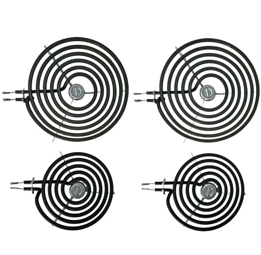 Whirlpool Range Coil Surface Element 4 Pack - W11371990 or W11199519, Replaces: W11199518 W11199518 W11255551 W11255552 INVERTEC