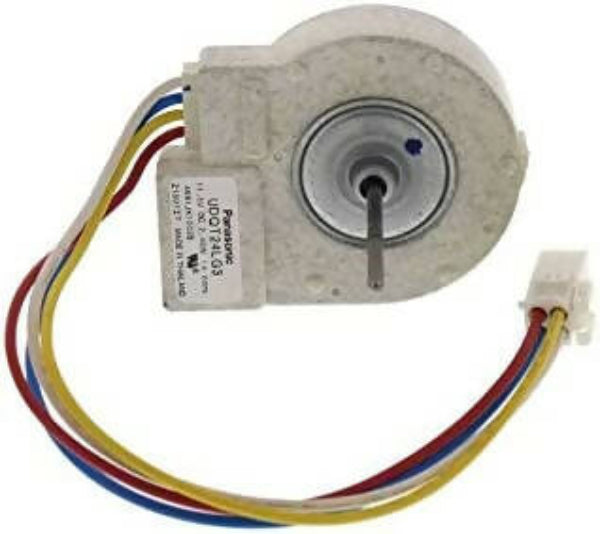 GE Refrigerator Condenser Fan Motor, 2.45W/11.5V - WG03F00168, Replace: 1093723 AH10055119 AH967775 AP3797248 B01N5TLV1S EA10055119 EA967775 OEM PARTS WORLD