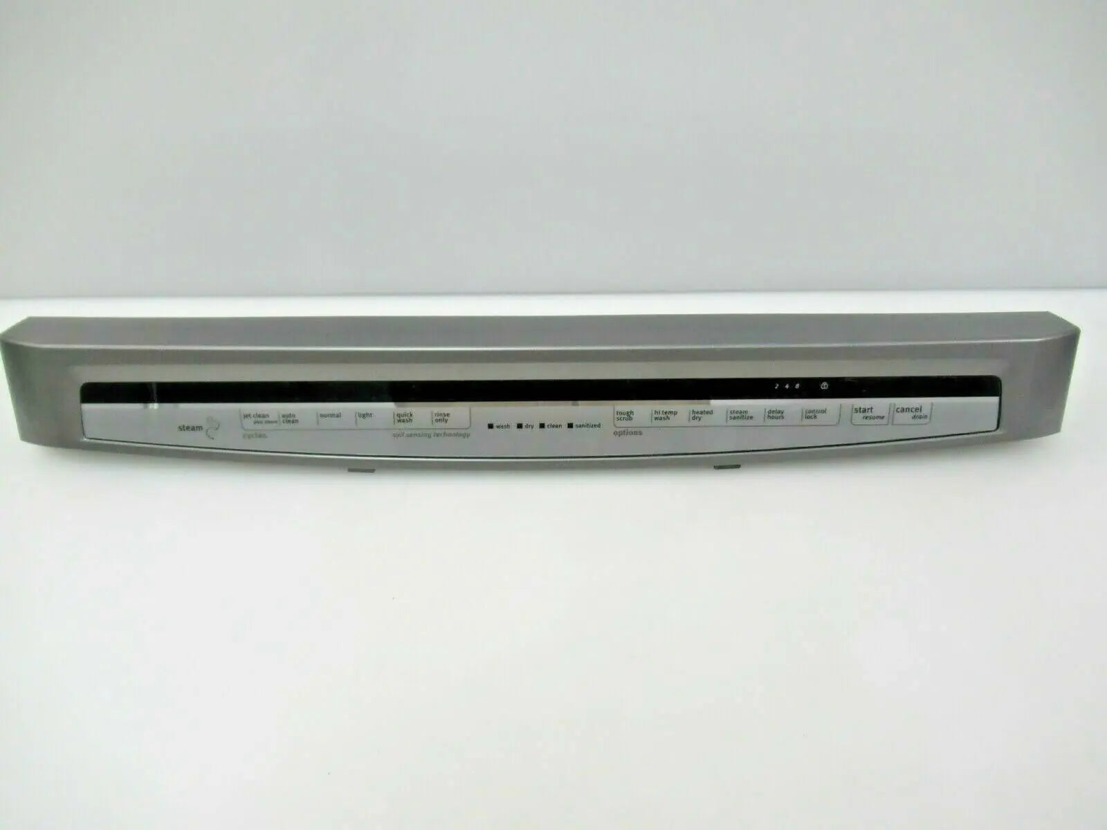 Whirlpool Dishwasher Control Panel, Stainless - W10811169, Replaces: 2312607 4262691 AH11723019 AP5630252 AP5985062 B0743YB6SK EA11723019 EAP11723019 EAP3653291 PS11723019 PS3653291 W10398672 W10475787 W10751547 OEM PARTS WORLD