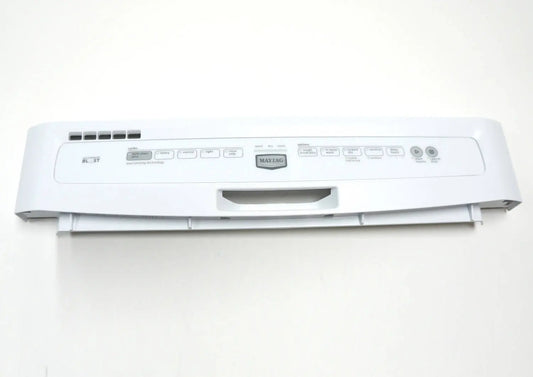 Whirlpool Dishwasher Control Panel, White - W10811153, Replaces: 1549642 4283195 AH11723005 AH2367117 AP4502196 AP5985060 EA11723005 EA2367117 EAP11723005 EAP2367117 PS11723005 PS2367117 W10240047 W10254837 W10751531 OEM PARTS WORLD