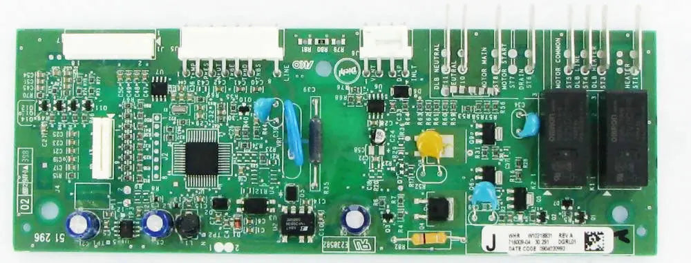 Whirlpool Dishwasher Electronic Control Board - WPW10218828, Replaces: 99003617 W10169337 W10218828 OEM PARTS WORLD