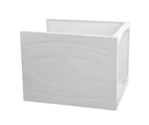 Whirlpool Washer Service Cabinet Assembly, White - W10596395, Replaces: W10251994 W10317785 W10319849 W10338650 W10478060 OEM PARTS WORLD