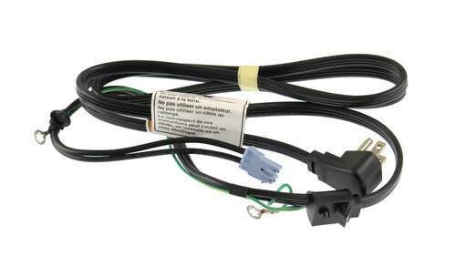 Whirlpool Washer Power Cord - W10877409, Replaces: 4460049 AP6004934 EAP11738168 PS11738168 W10737739 OEM PARTS WORLD