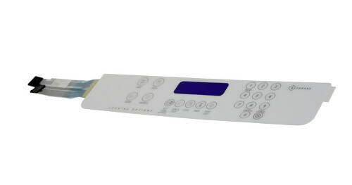 Whirlpool Range Oven Membrane Switch, White - WPW10207930, Replaces: AH11750391 AP6017096 EA11750391 EAP11750391 PS11750391 W10177224 W10207930 OEM PARTS WORLD