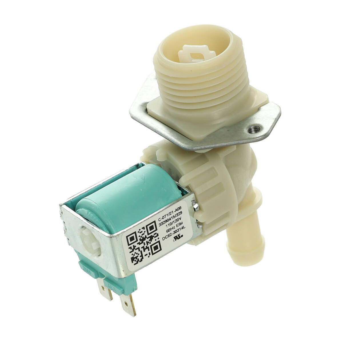 Samsung Washer Water Inlet Valve - DC62-30314L, Replaces: DC6230314L DD81-02065A DD8102065A 113113 3992459 AP5582579 PS4208749 EAP4208749 PD00041597